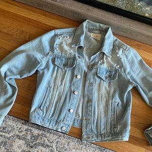 Love Tree Light Blue Denim Jacket
